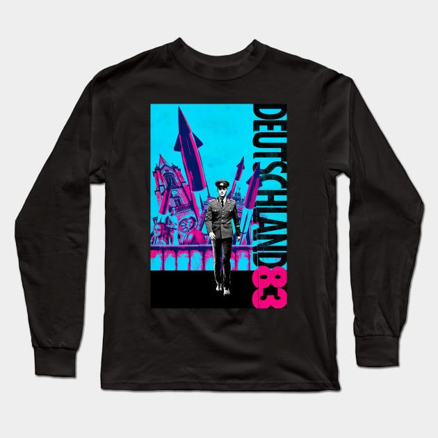 Deutschland 83 Long Sleeve T-Shirt by diiiana